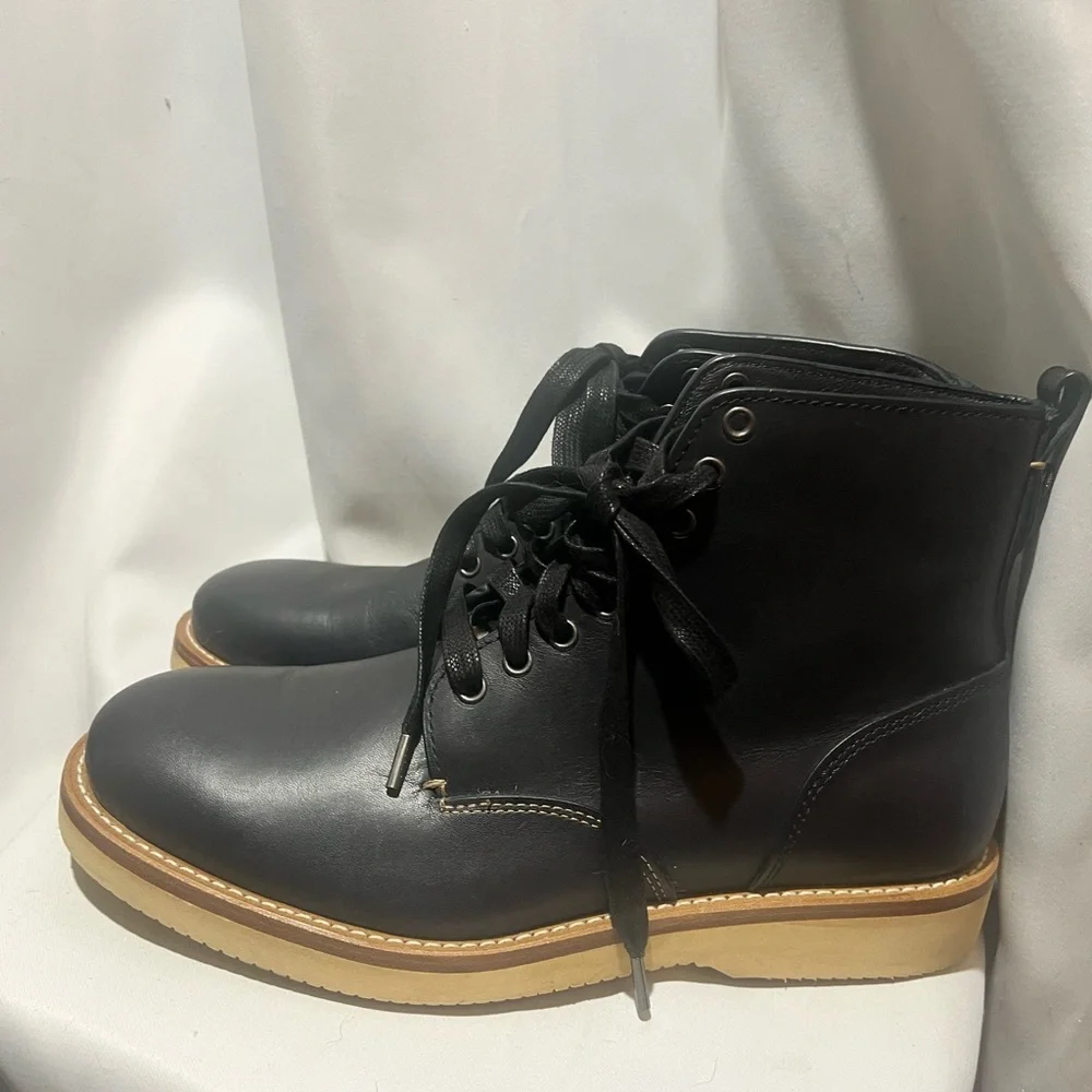 Coach Derby Boot with Shearling size 10.5m - Picture 2 of 9